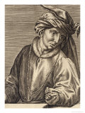 Buy Portrait of Jan Van Eyck Plate 2 in a Series of Portraits of Artists at AllPosters.com