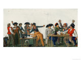 Buy The Republican Oath Being Signed in Blood and Singing "The Marseillaise", circa 1792 at AllPosters.com
