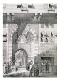 View of the Door of Okal Kaid-Bey, from 