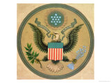 Buy Great Seal of the United States, circa 1850 at AllPosters.com