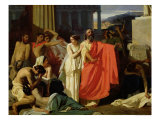 Buy Oedipus and Antigone Being Exiled to Thebes, 1843 at AllPosters.com
