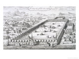Buy View of Mecca, from "Entwurf Einer Historischen Architektur", 1721 at AllPosters.com