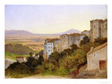 Buy View of Olevano, 1821-24 at AllPosters.com