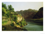 Buy The Hallstatter Lake, 1824 at AllPosters.com