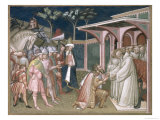 The Saint Prophesies to Totila King of the Goths, Detail from the Life of Saint Benedict