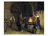 Buy Interior of the Forge, 1837 at AllPosters.com