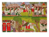 Buy Burning of Churches by Muslims and the Death of Cristobal de Gama 1900 at AllPosters.com