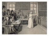 Buy Marie-Antoinette of Habsbourg-Lorraine, Judged by the Revolutionary Tribunal Court at AllPosters.com