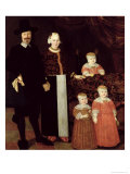 Buy Portrait of a Hamburg Family, circa 1640 at AllPosters.com