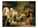 Buy Coffee House in Cairo, 1870s at AllPosters.com