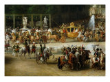 Buy The Entry of Napoleon and Marie-Louise into the Tuileries Gardens on the Day of Their Wedding at AllPosters.com