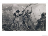Buy The Pequod War, 1636, from "The History of the United States", Vol. I, by Charles Mackay at AllPosters.com