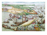 Buy The Siege of Tunis or La Goulette by Charles V in 1535 at AllPosters.com