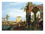 Buy Capriccio with Motifs from Padua, circa 1756 at AllPosters.com