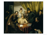 Buy The Members of the Hamburg Artist's Club, 1840 at AllPosters.com
