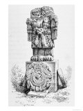 Buy Statue of the Goddess Coatlicue, from "The Ancient Cities of the New World" at AllPosters.com