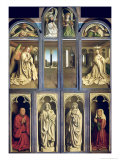 Buy Exterior of Left and Right Panels of the Ghent Altarpiece, 1432 at AllPosters.com