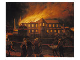 Buy Fire at Cambrai Cathedral, 9th September 1859 at AllPosters.com