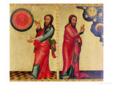 Buy Left Wing of the High Altar of St. Peter's in Hamburg, the Grabower Altar, 1383 at AllPosters.com