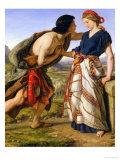Buy The Meeting of Jacob and Rachel, 1853 at AllPosters.com