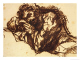 Buy Half Length Portrait of a Man Bending Over at AllPosters.com