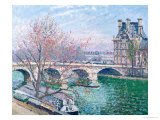The Pont-Royal and the Pavillon de Flore, 1903 (Oil on Canvas