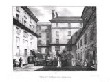 Buy View of the Women's Yard at the Conciergerie Prison circa 1831 at AllPosters.com