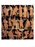 Buy Apulian Red-Figure Volute-Crater with Scenes of a Persian King, Greek, from Canosa, 4th Century BC at AllPosters.com