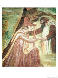 Buy Pilgrim with a Monk, 1360-1370 at AllPosters.com