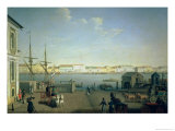 Buy English Shore Street in St. Petersburg, 1790s at AllPosters.com