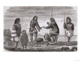 Buy Tuski and Mahlemuts Trading for Oil, from "Alaska and Its Resources" at AllPosters.com