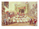 Buy The Shower of Gold, Scene from Charles Kean's Production of Henry V, Princess Theatre, 1859 at AllPosters.com