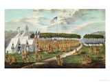 View of the Great Treaty Held at Prairie Du Chien, Wisconsin