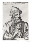 Portrait of Johannes Gutenberg