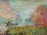 The Boat Studio on the Seine, 1875