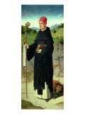 Buy St. Bernard, Left Hand Panel from the Triptych of St. Erasmus, circa 1460 at AllPosters.com
