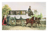 Buy Entreprise Generale des Omnibus, Coach from Monnaie to Jardin Du Roi, circa 1815 at AllPosters.com