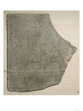 Fragment of a Relief Depicting the Assyrian Army in Battle and at Rest