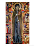St. Clare with Scenes from Her Life