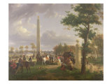 Meeting Between Napoleon I and Pope Pius VII in the Forest of Fontainebleau in 1804, 1808