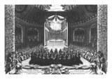 Buy Concert in the Garden of Trianon, 2nd Day of Celebrations at Versailles, 14th July 1668, 1675 at AllPosters.com
