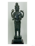 Buy Statue of Vishnu in His Triple Form of Vishnu, Narayana and Vasudeva, Angkor Thom at AllPosters.com