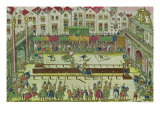 Buy Tournament During Which Henri II was Injured by the Count of Montgomery and Died Ten Days Later at AllPosters.com