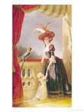 Portrait of Louise-Elisabeth de France Duchess of Parma and Her Son Ferdinand, 1786