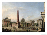 Buy View of the Old Market and the Front Gate of the Schloss Sanssouci, 1773 at AllPosters.com
