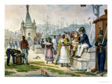 Buy Early Evening Refreshment in the Praca Do Palacio, Rio de Janeiro at AllPosters.com