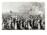 Buy Meeting in the Desert, 1775 at AllPosters.com