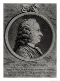 Charles de Brosses, Count of Tournai and Montfaucon Giclee Print