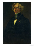 Portrait of Hector Berlioz Formerly Attributed to Honore Daumier