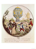 Buy The First Aerial Voyage by Monsieur Francois Pilatre de Rozier 21st November 1783 at AllPosters.com